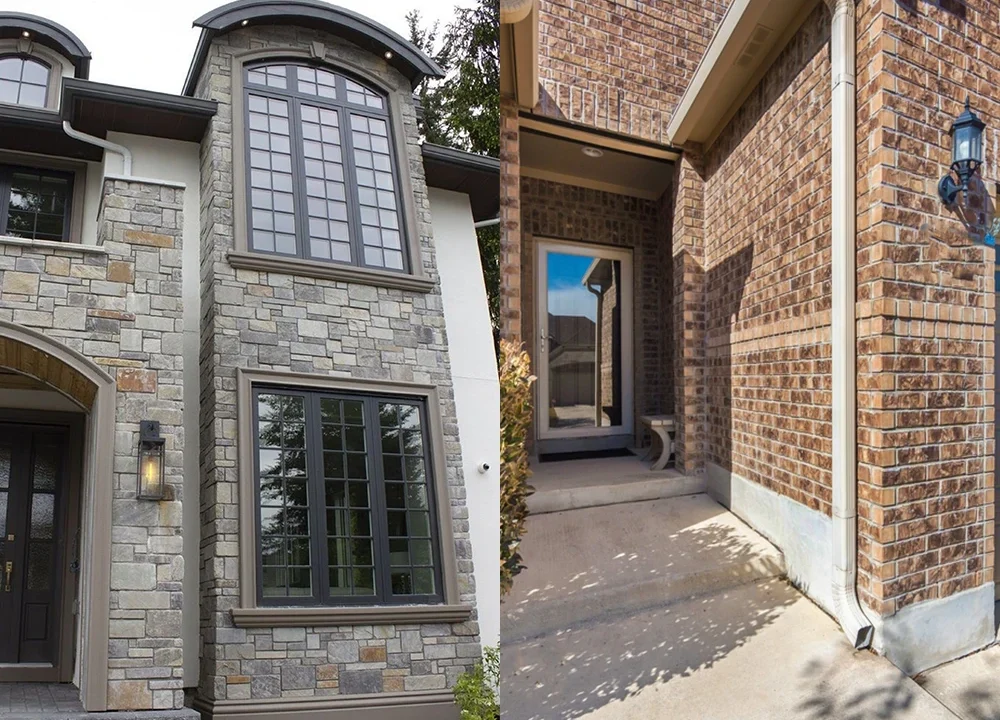 Stone Siding vs Brick
